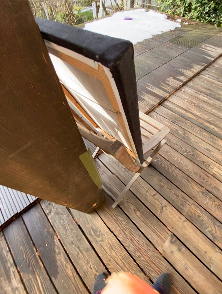 Original Abstract Painting by Isabelle Schenckbecher-Quint