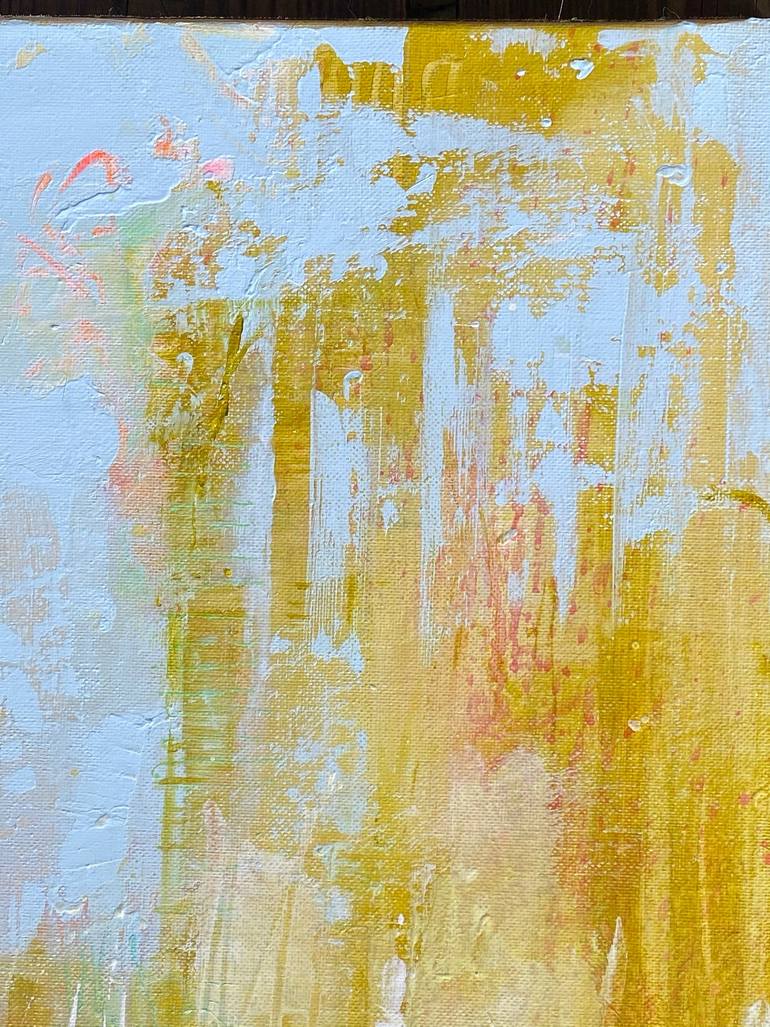 Original Abstract Expressionism Garden Painting by Isabelle Schenckbecher-Quint