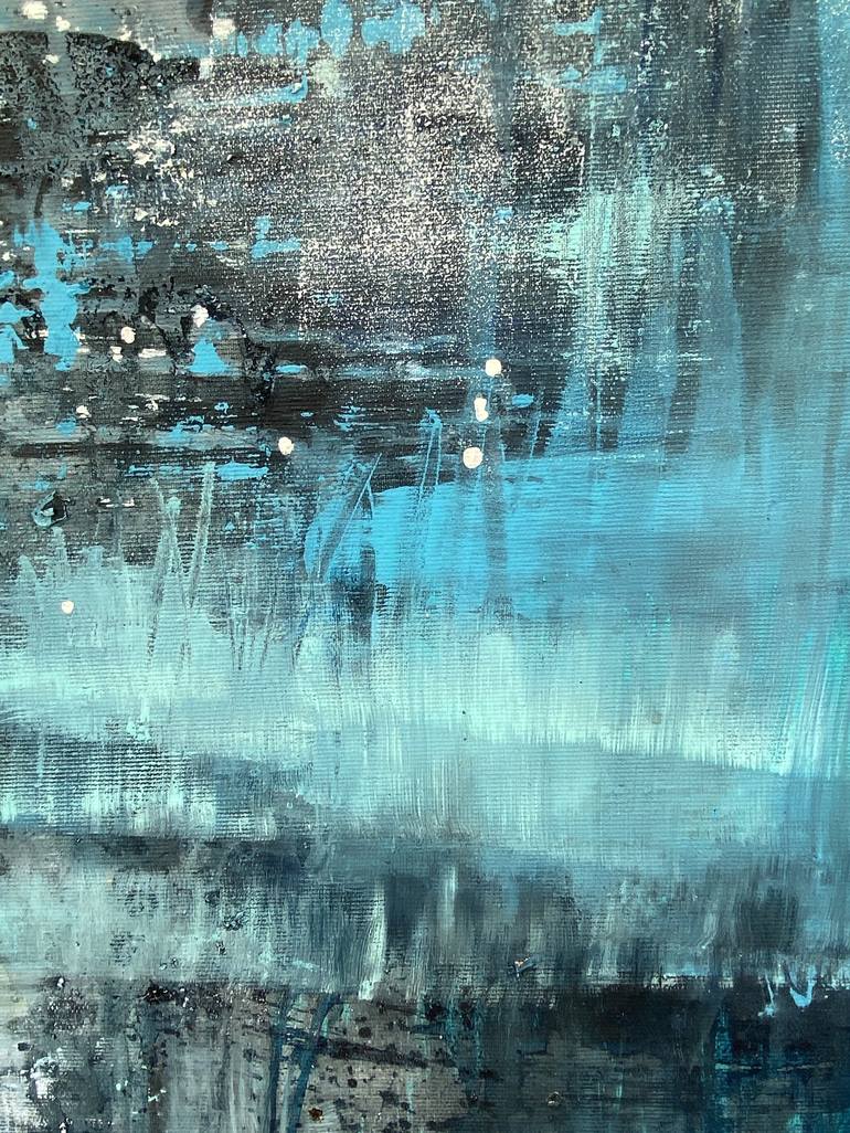 Original Abstract Expressionism Abstract Painting by Isabelle Schenckbecher-Quint
