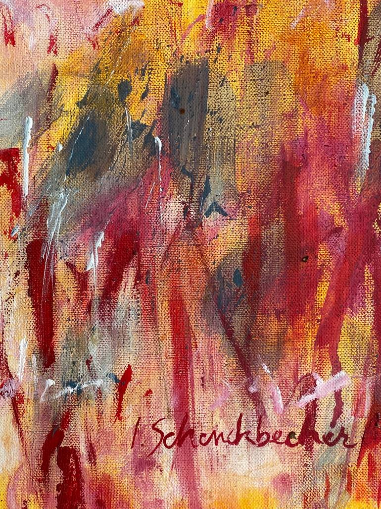 Original Abstract Expressionism Abstract Painting by Isabelle Schenckbecher-Quint