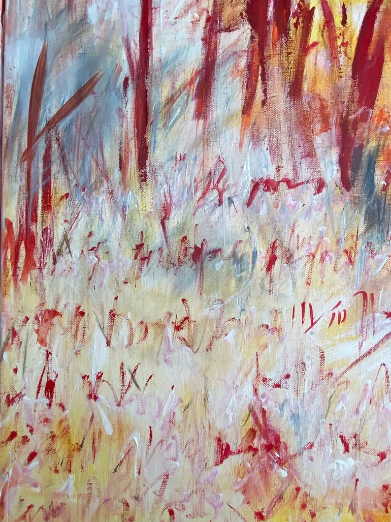 Original Abstract Expressionism Abstract Painting by Isabelle Schenckbecher-Quint