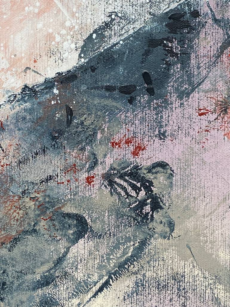 Original Abstract Expressionism Abstract Painting by Isabelle Schenckbecher-Quint