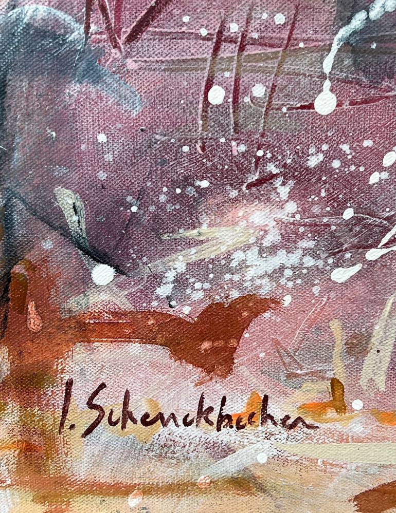 Original Abstract Painting by Isabelle Schenckbecher-Quint