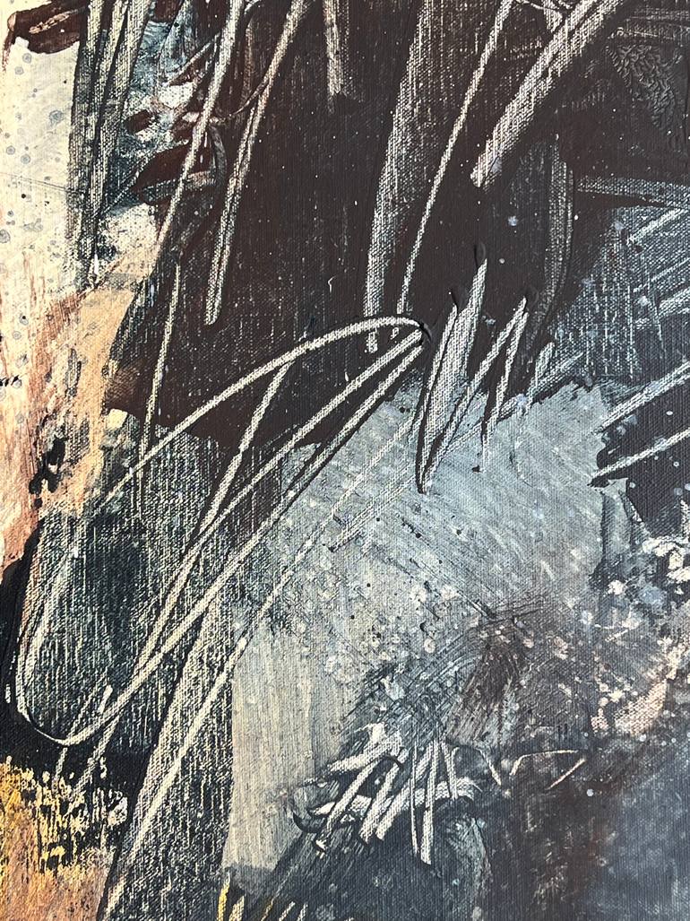 Original Abstract Expressionism Abstract Painting by Isabelle Schenckbecher-Quint