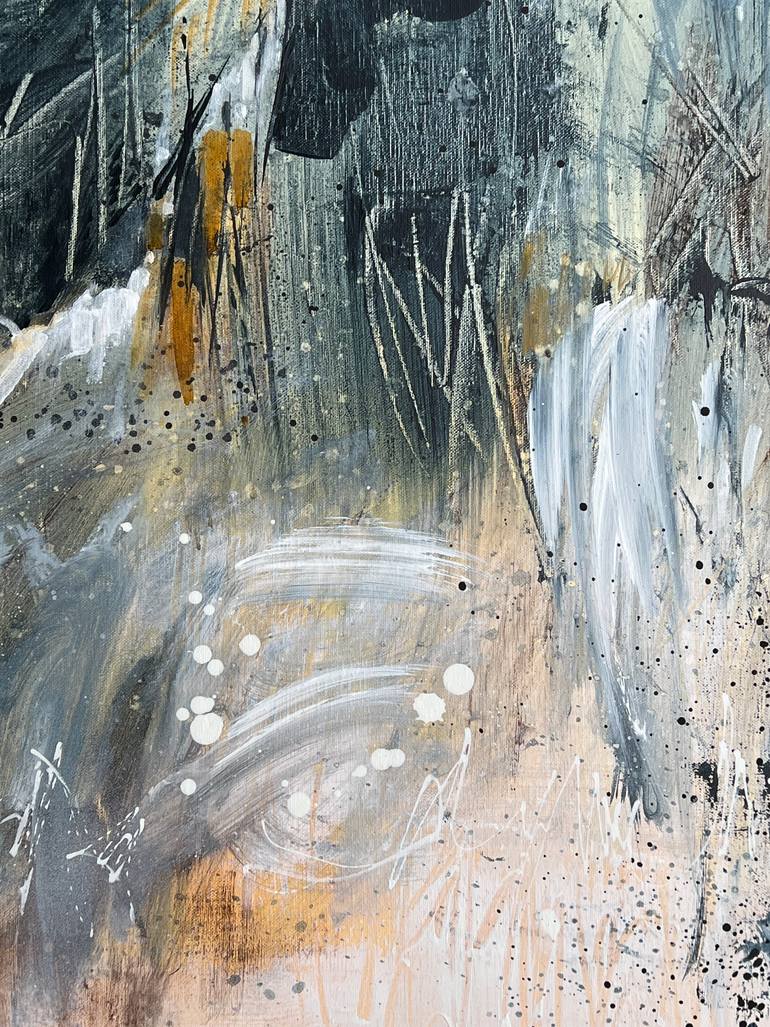 Original Abstract Expressionism Abstract Painting by Isabelle Schenckbecher-Quint