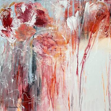Original Abstract Expressionism Botanic Paintings by Isabelle Schenckbecher-Quint
