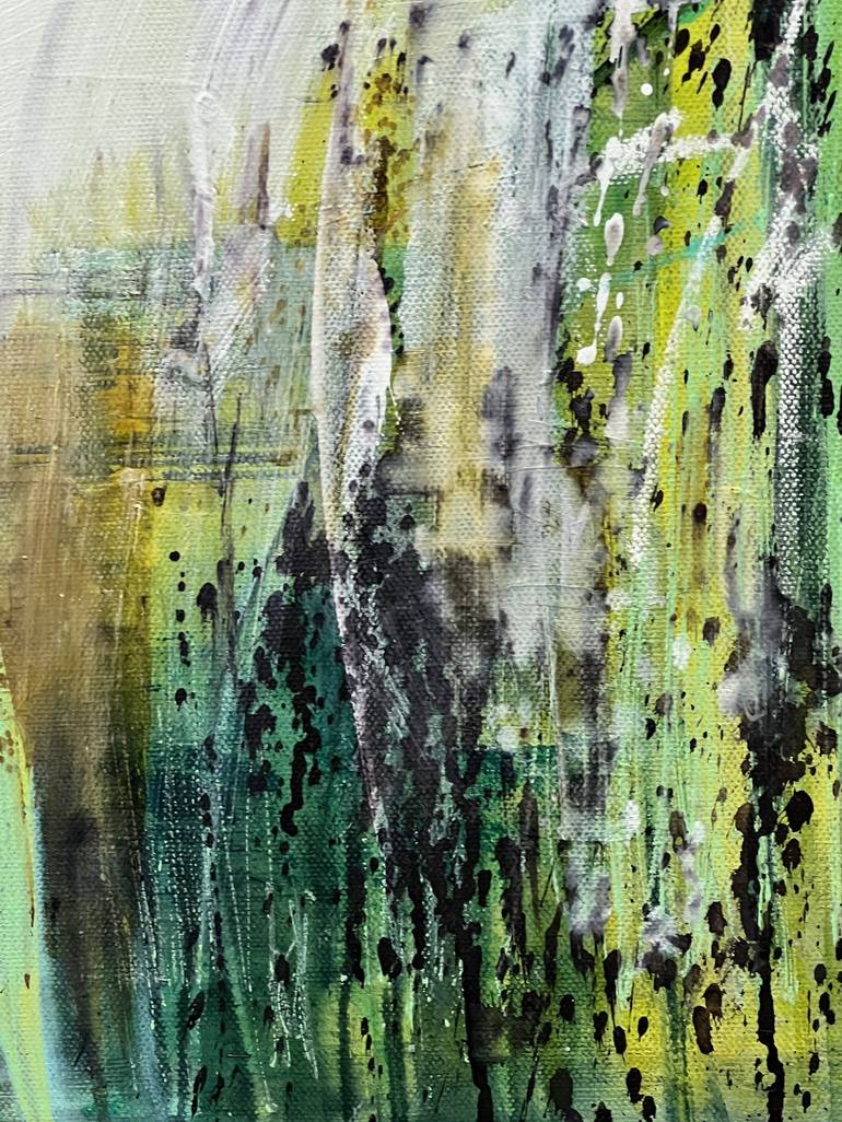 Original Abstract Expressionism Nature Painting by Isabelle Schenckbecher-Quint