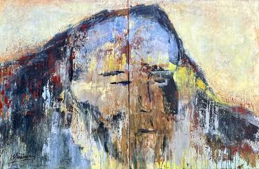 Original Abstract Expressionism Portrait Paintings by Isabelle Schenckbecher-Quint