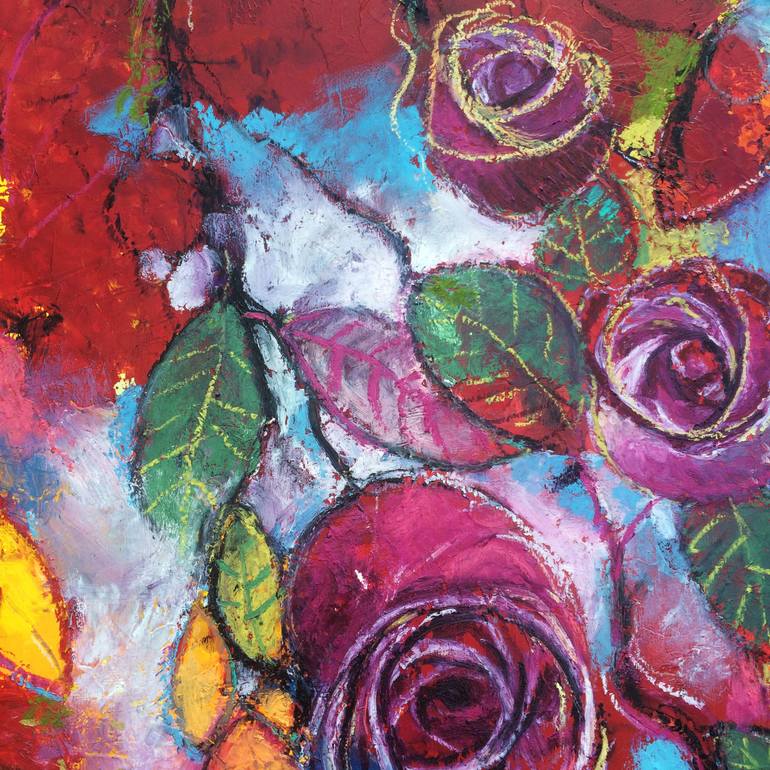 Original Figurative Abstract Painting by Alessandro Andreuccetti