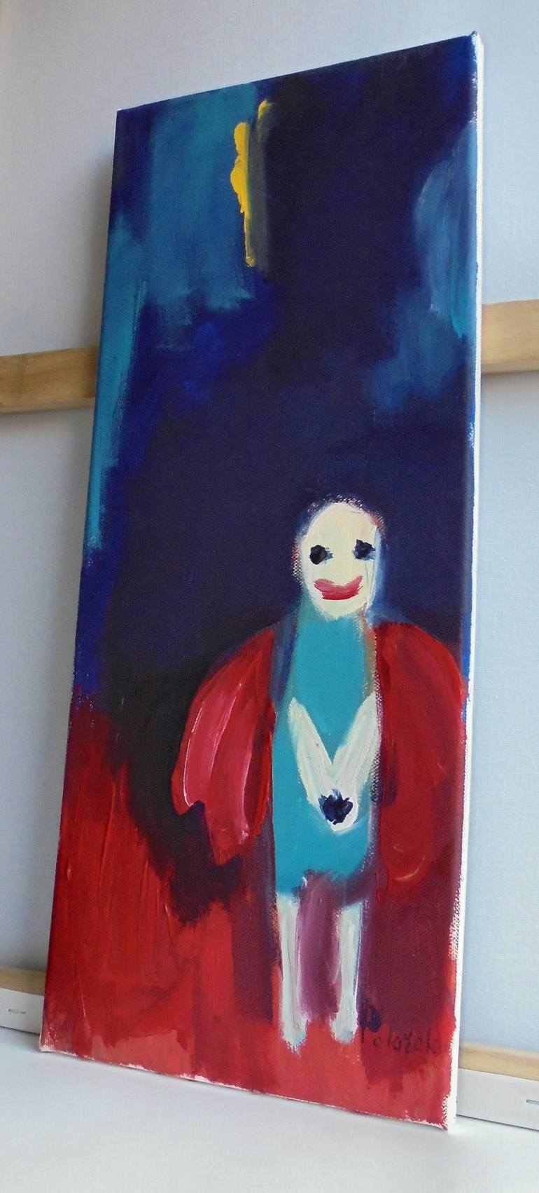 Original Abstract Expressionism Other Painting by Koraljka Polacek