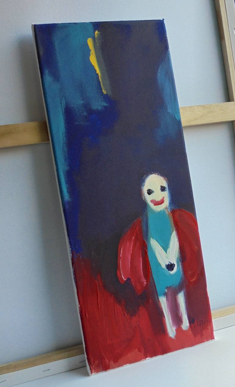 Original Abstract Expressionism Other Painting by Koraljka Polacek