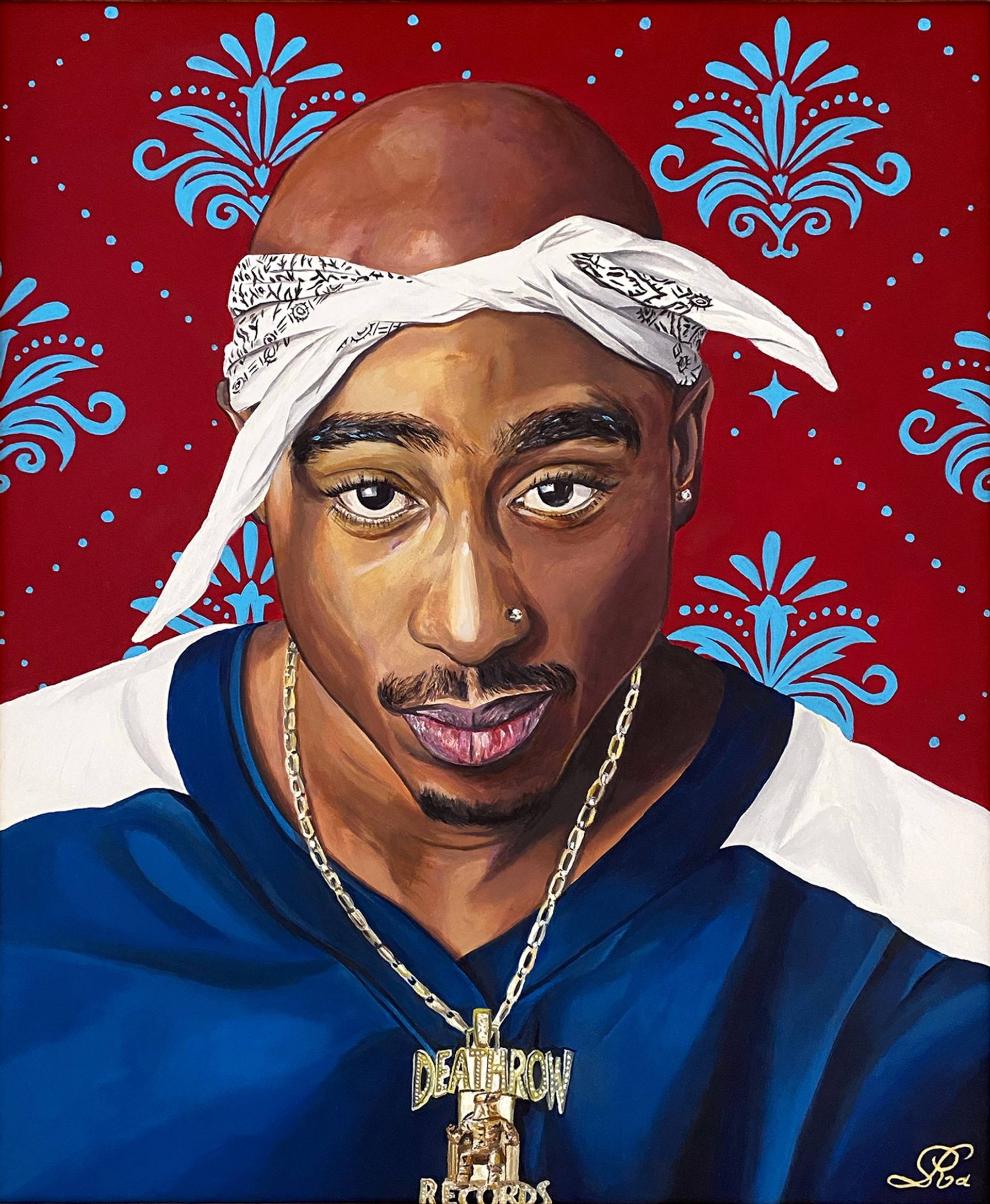 Tupac Shakur - 2pac Portrait Painting by Rá Paints | Saatchi Art