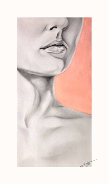 Original Fine Art Women Drawings by Sofia 