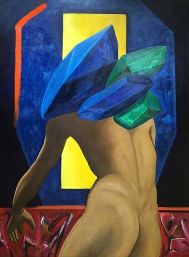 Original Nude Painting by Dhon Jason de Belen