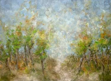 Original Abstract Landscape Paintings by Miri Baruch