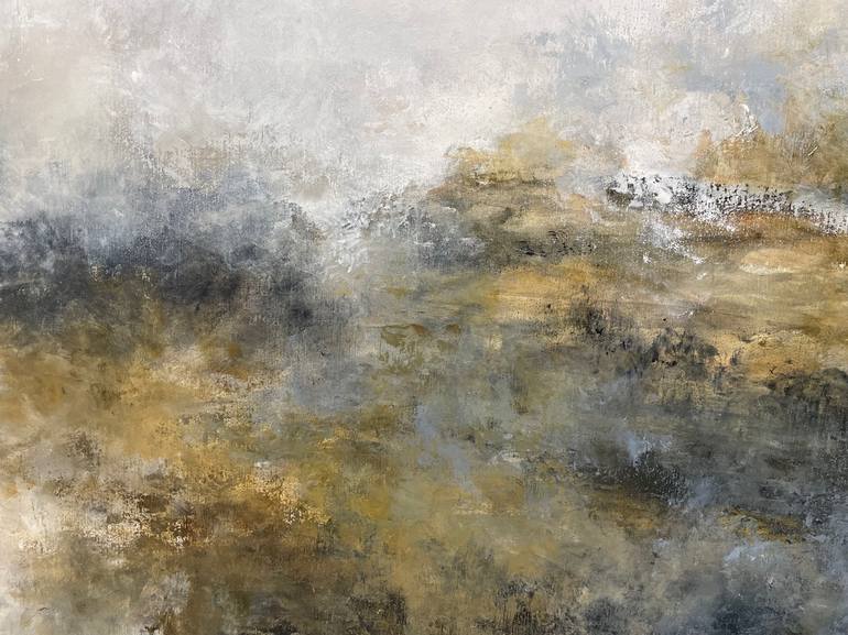 Original Landscape Abstract Painting by Miri Baruch