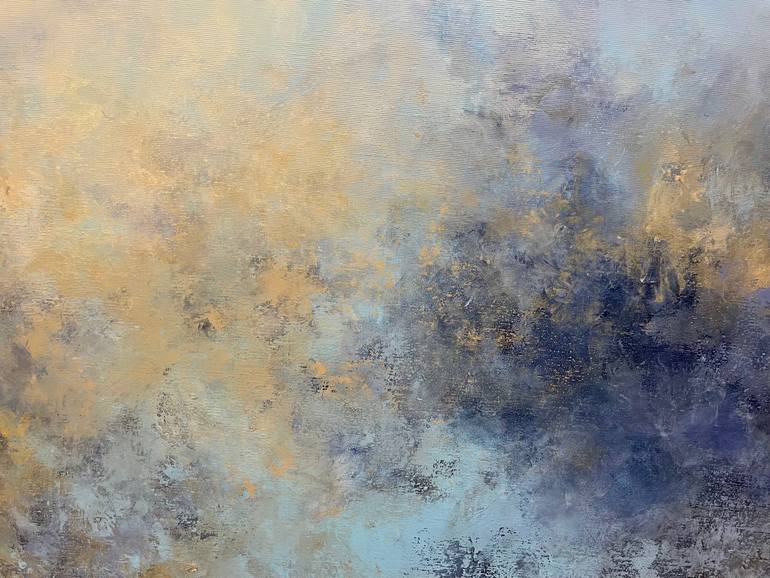 Original Abstract Expressionism Abstract Painting by Miri Baruch