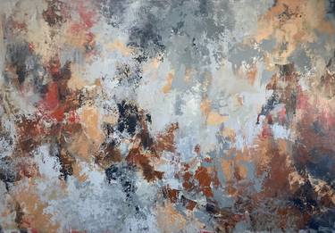 Original Abstract Expressionism Abstract Paintings by Miri Baruch