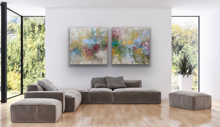 Original Contemporary Abstract Painting by Miri Baruch