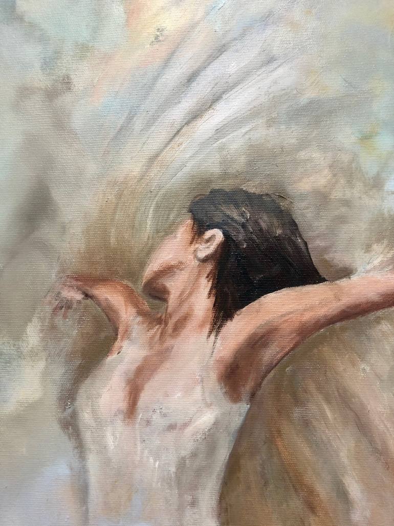 Original Figurative Fantasy Painting by Miri Baruch