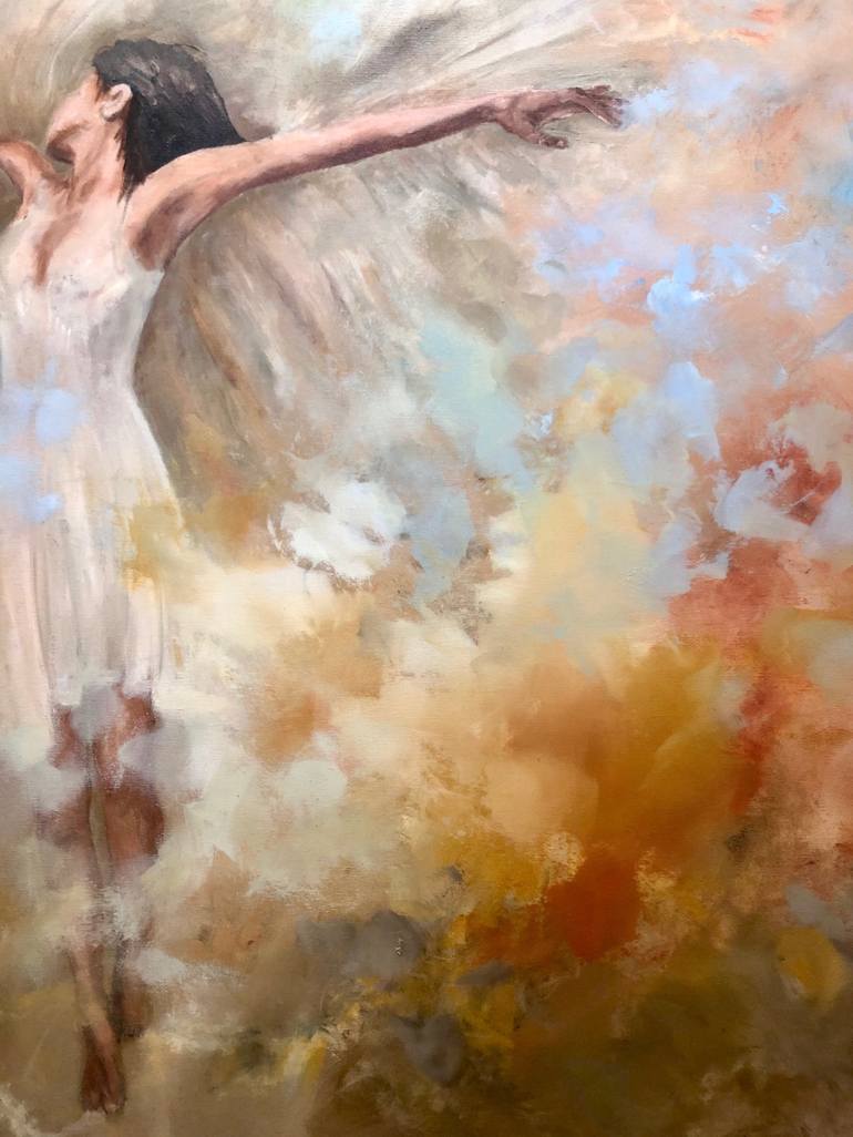 Original Figurative Fantasy Painting by Miri Baruch