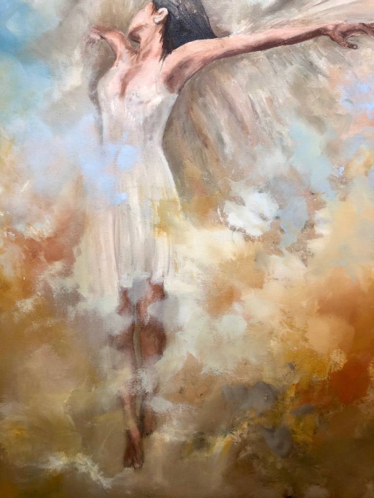 Original Figurative Fantasy Painting by Miri Baruch