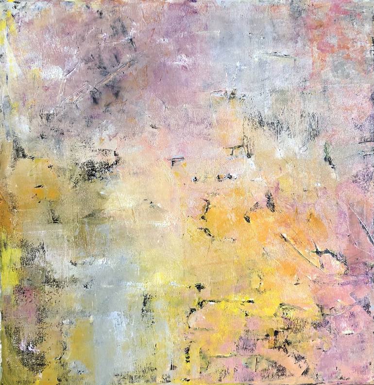 Original Minimalism Abstract Painting by Miri Baruch