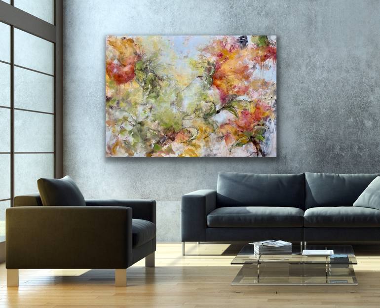 Original Abstract Painting by Miri Baruch