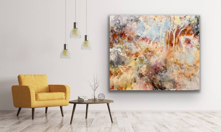 Original Abstract Painting by Miri Baruch