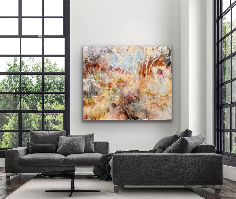 Original Abstract Painting by Miri Baruch