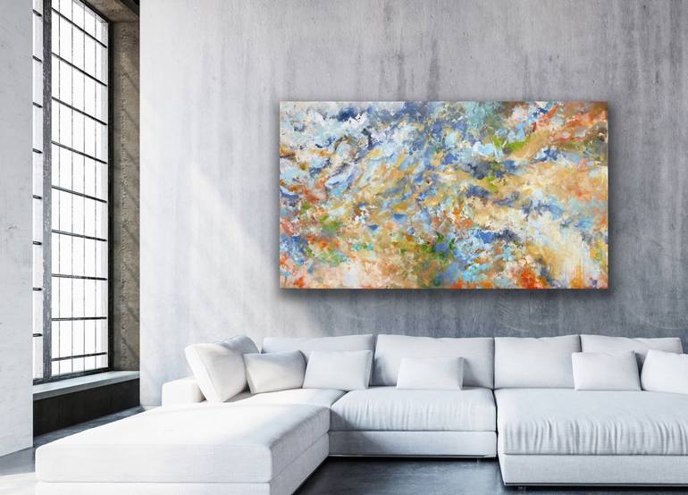 Original Abstract Painting by Miri Baruch