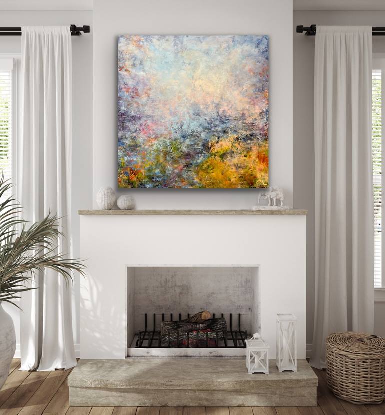 Original Modern Abstract Painting by Miri Baruch