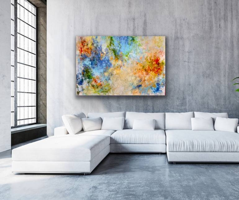 Original Abstract Painting by Miri Baruch