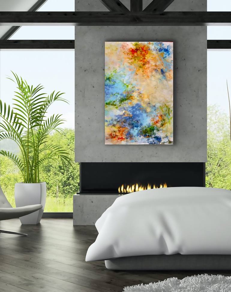 Original Abstract Painting by Miri Baruch