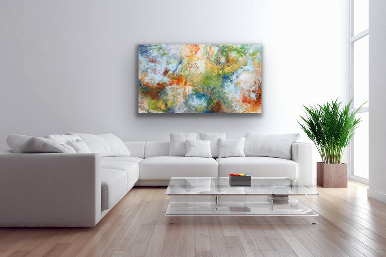 Original Abstract Painting by Miri Baruch