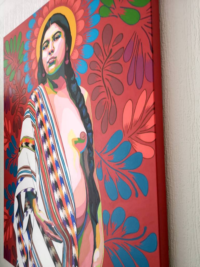 Original Figurative Women Painting by Gisella Stapleton