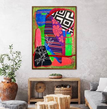 Original Abstract Paintings by Gisella Stapleton