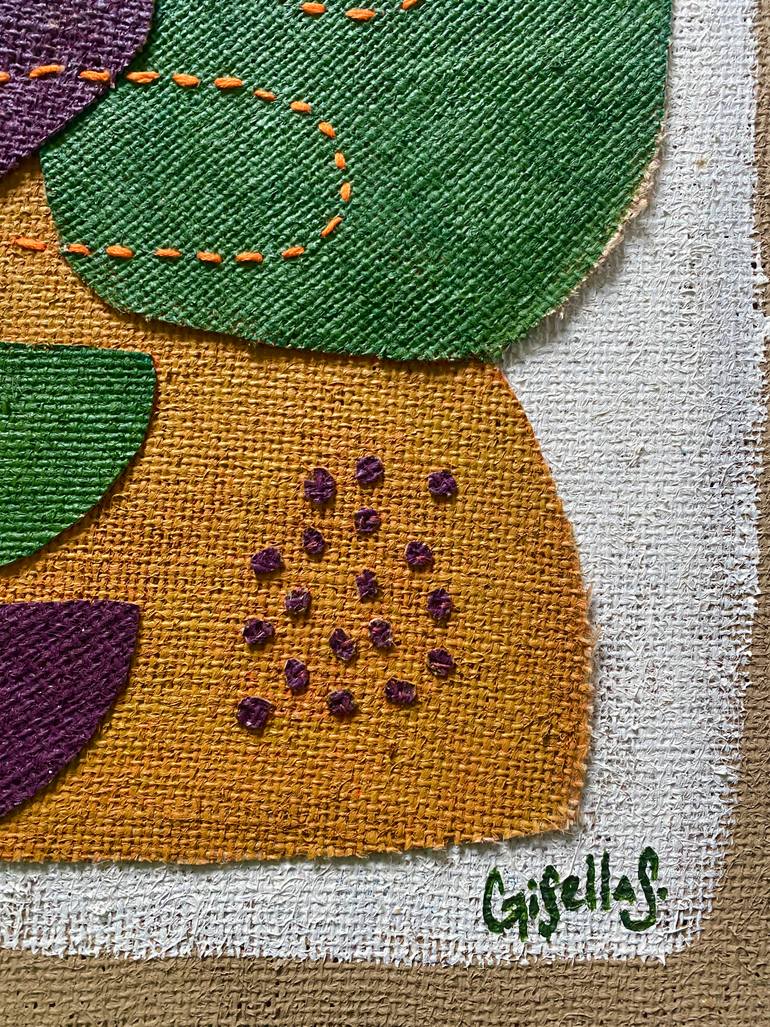 Original Abstract Nature Painting by Gisella Stapleton