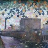 Starry Sky Over Staylybridge (photo mixed media) by ARTZU Gallery