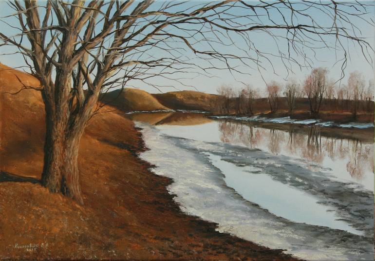 Original Realism Nature Paintings by Viktor Kucheryavyy