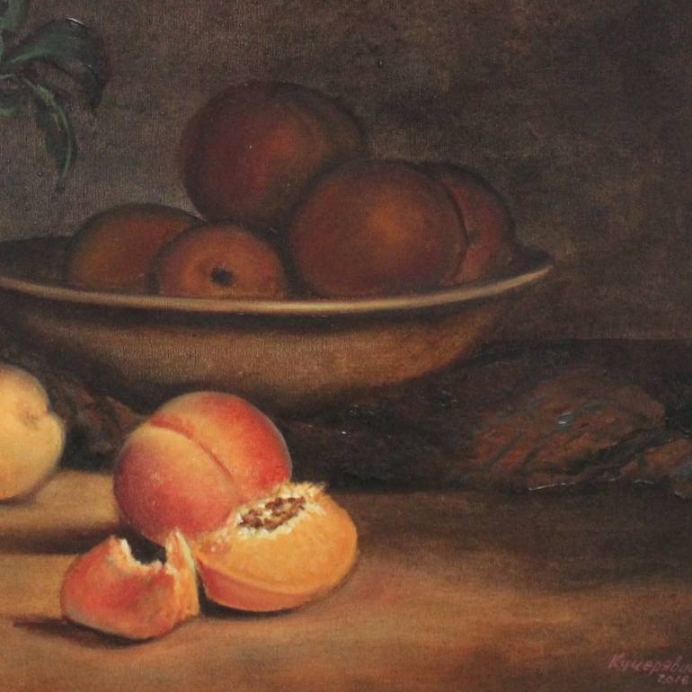 Original Realism Still Life Painting by Viktor Kucheryavyy