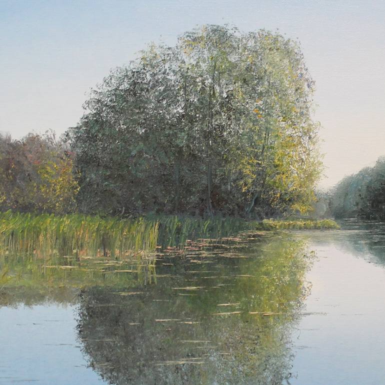 Original Realism Nature Painting by Viktor Kucheryavyy