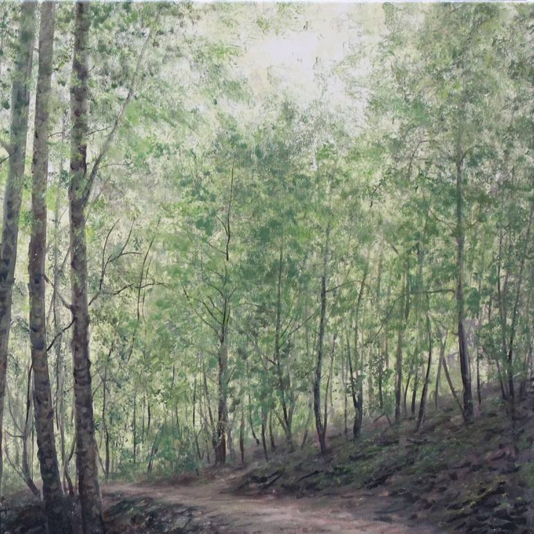 Original Realism Nature Painting by Viktor Kucheryavyy