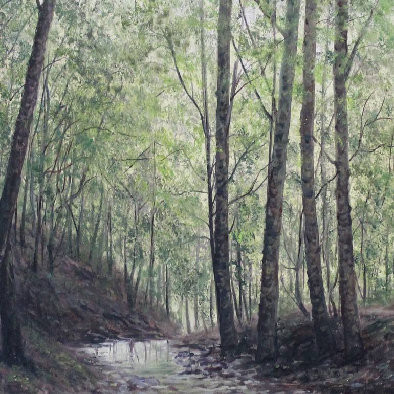 Original Realism Nature Painting by Viktor Kucheryavyy