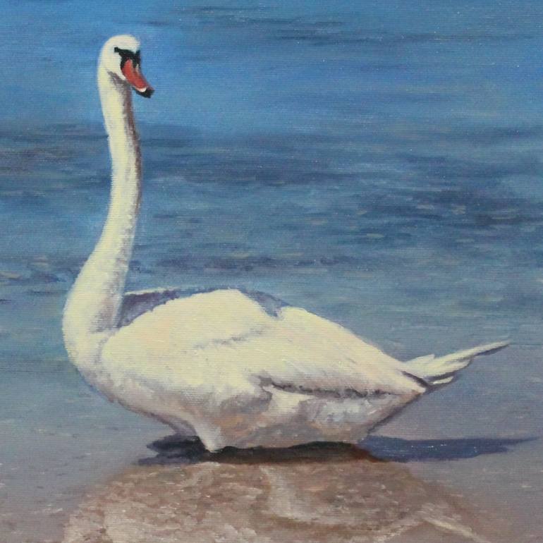 Original Realism Animal Painting by Viktor Kucheryavyy