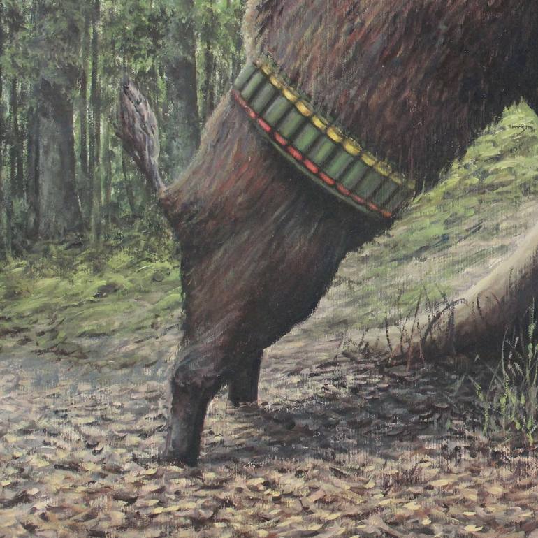 Original Animal Painting by Viktor Kucheryavyy