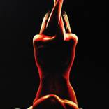 Burning Candle by Viktor Kucheryavyy