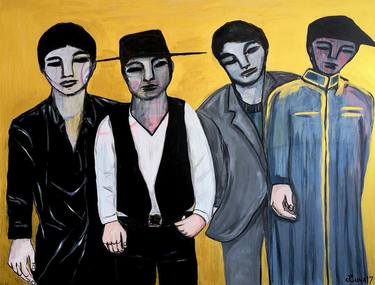 Print of Figurative People Paintings by Nicolas Luna