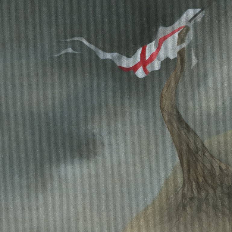 Original Surrealism Politics Painting by Mark Sheeky