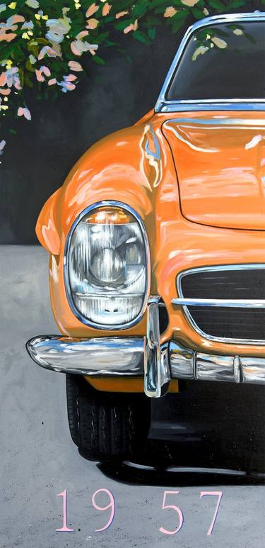 Original Car Paintings by Agnieszka Turek